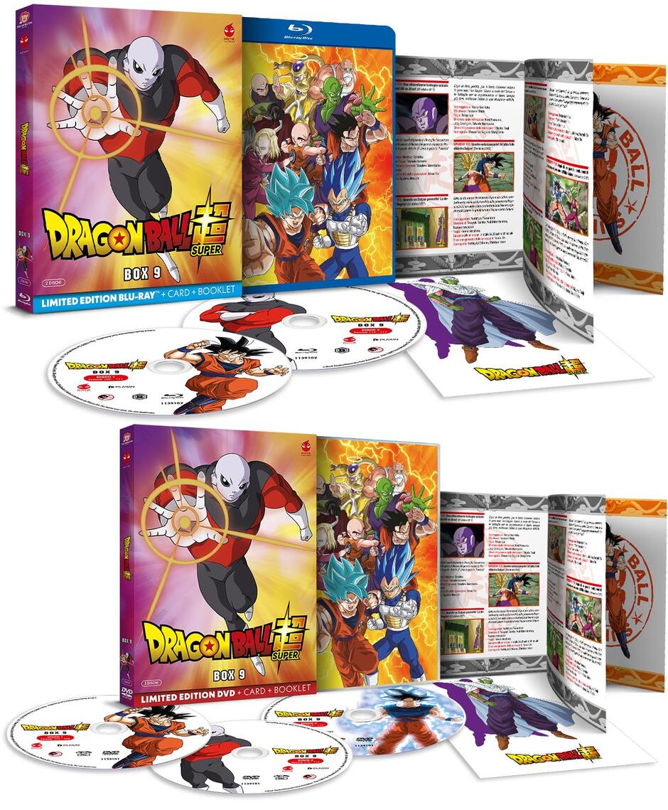 Dragon Ball Super Box 9 in DVD e Blu-ray&nbsp;