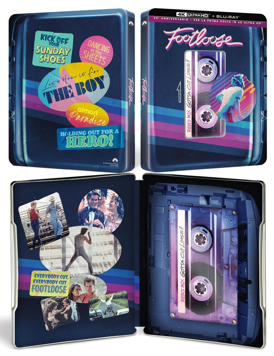 Footloose in Steelbook 4K UHD + Blu-ray