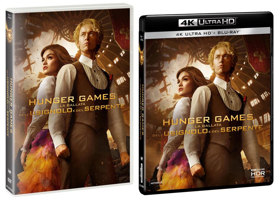 Hunger Games - La Ballata Dell'usignolo e del Serpente in DVD e Blu-Ray