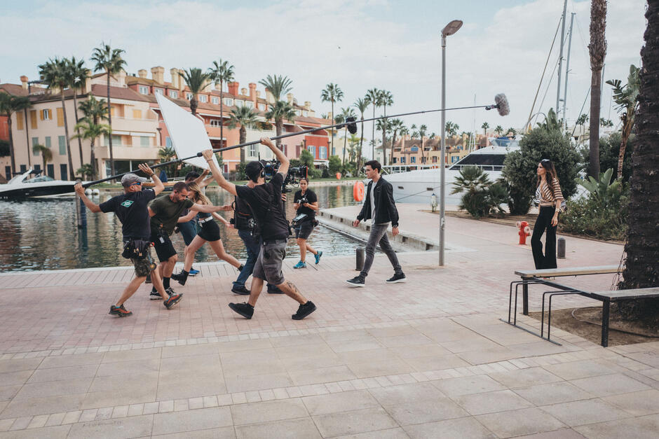 E' colpa tua? e E' colpa nostra? - Foto dal set