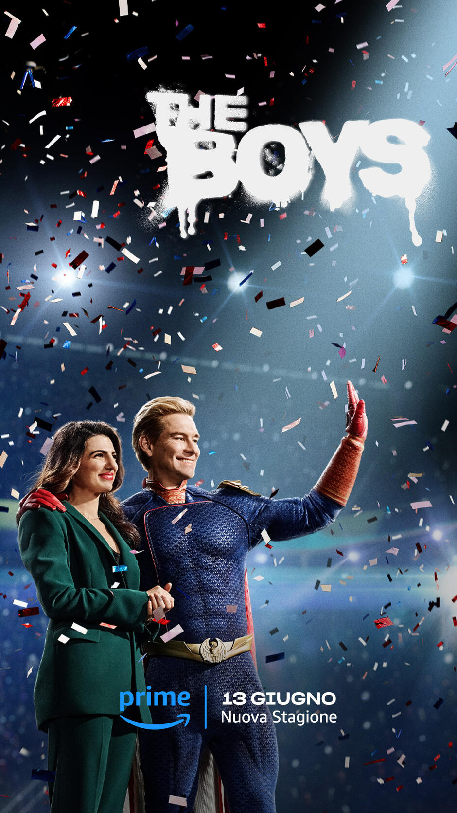 The Boys - Stagione 4 - Artwork Election Homelander Neuman