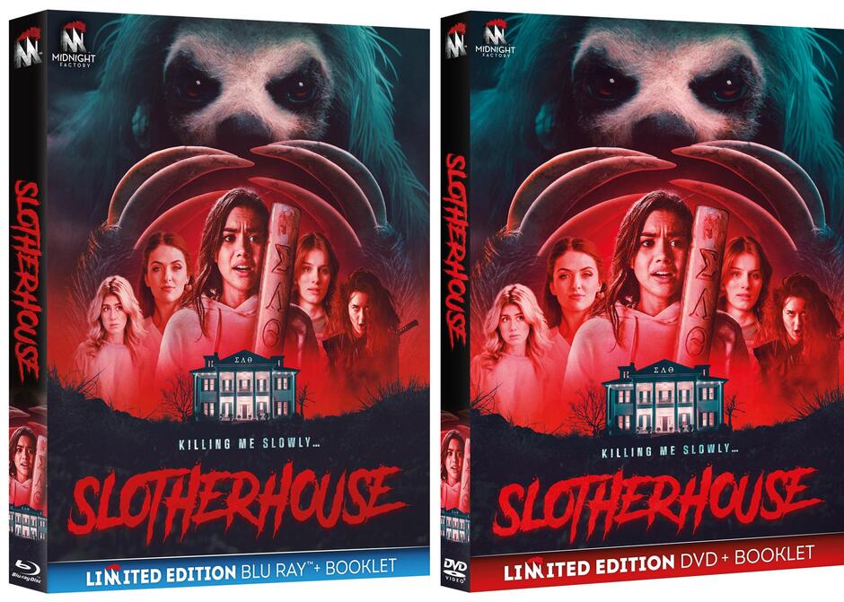 Slotherhouse in DVD e Blu-ray