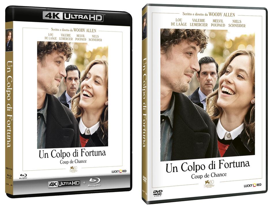 Un colpo di fortuna - Coup de chance in DVD e 4K UHD + Blu-ray