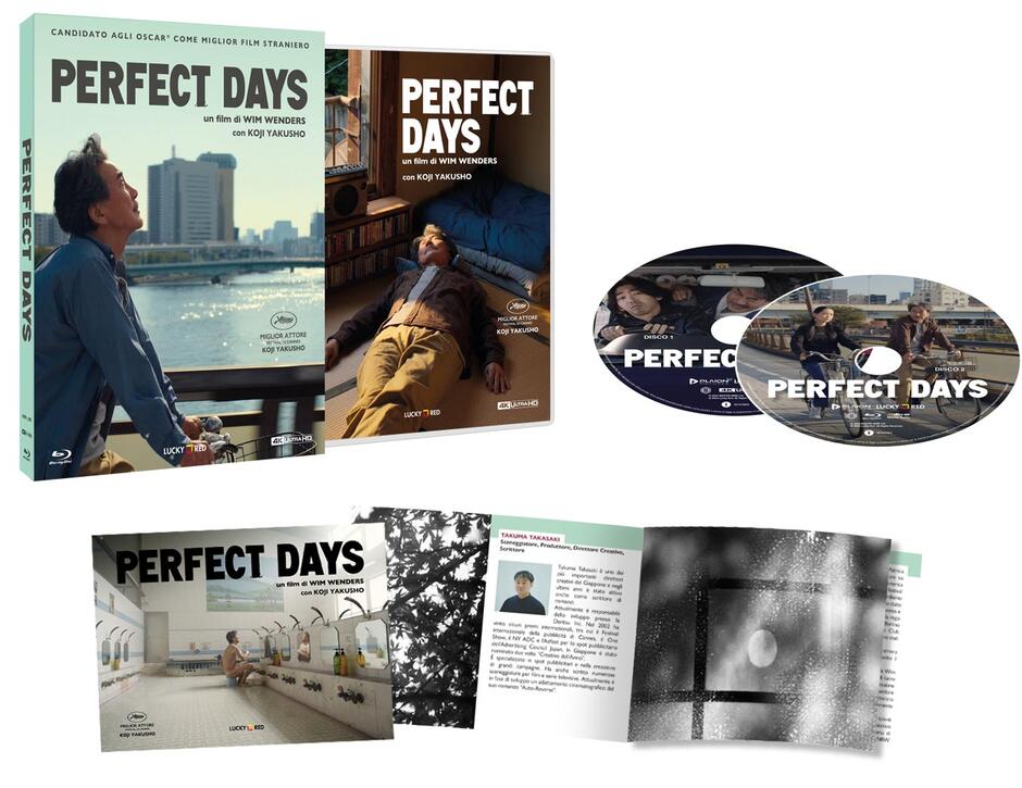 Perfect Days in 4K UHD + Blu-ray
