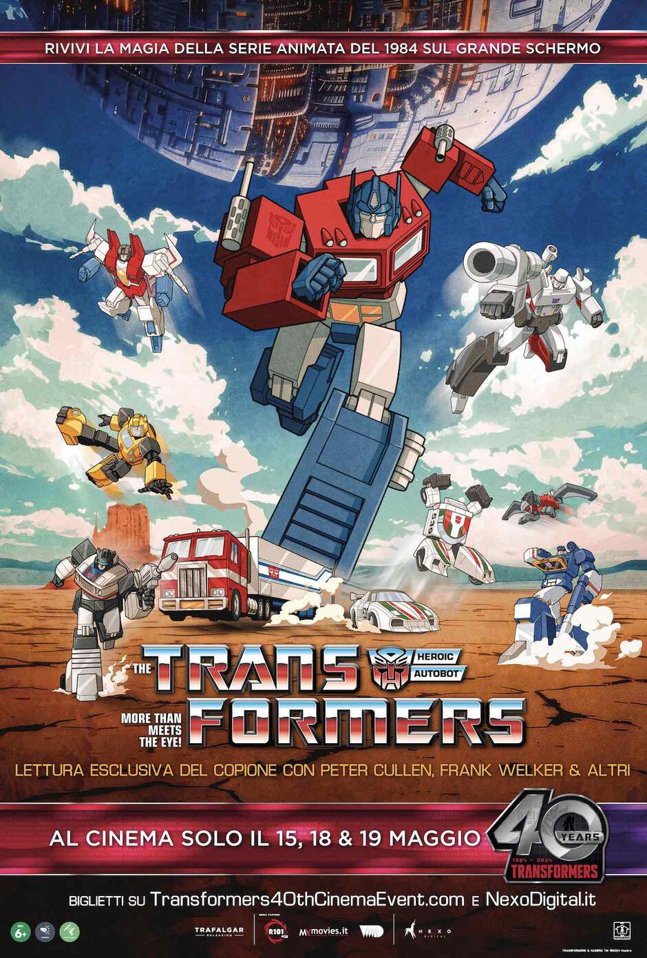Transformers 40th Anniversary Event - Poster