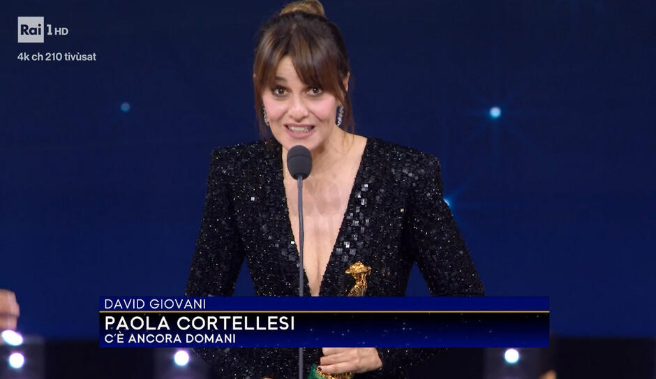 David di Donatello 2024 - David Giovani - C'è Ancora Domani, regia di Paola Cortellesi