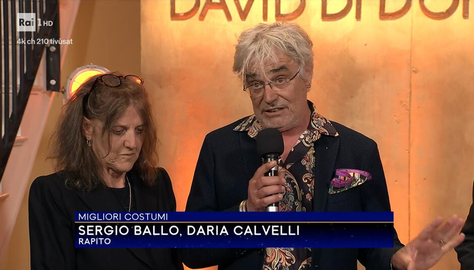 David di Donatello 2024 - Miglior Costumi - Sergio Ballo, Daria Calvelli per Rapito