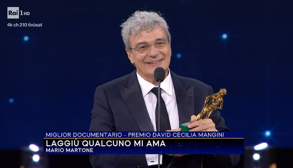 David di Donatello 2024 - Miglior Documentario - Premio David Cecilia Mangini - Laggiù Qualcuno Mi Ama, regia di Mario Martone