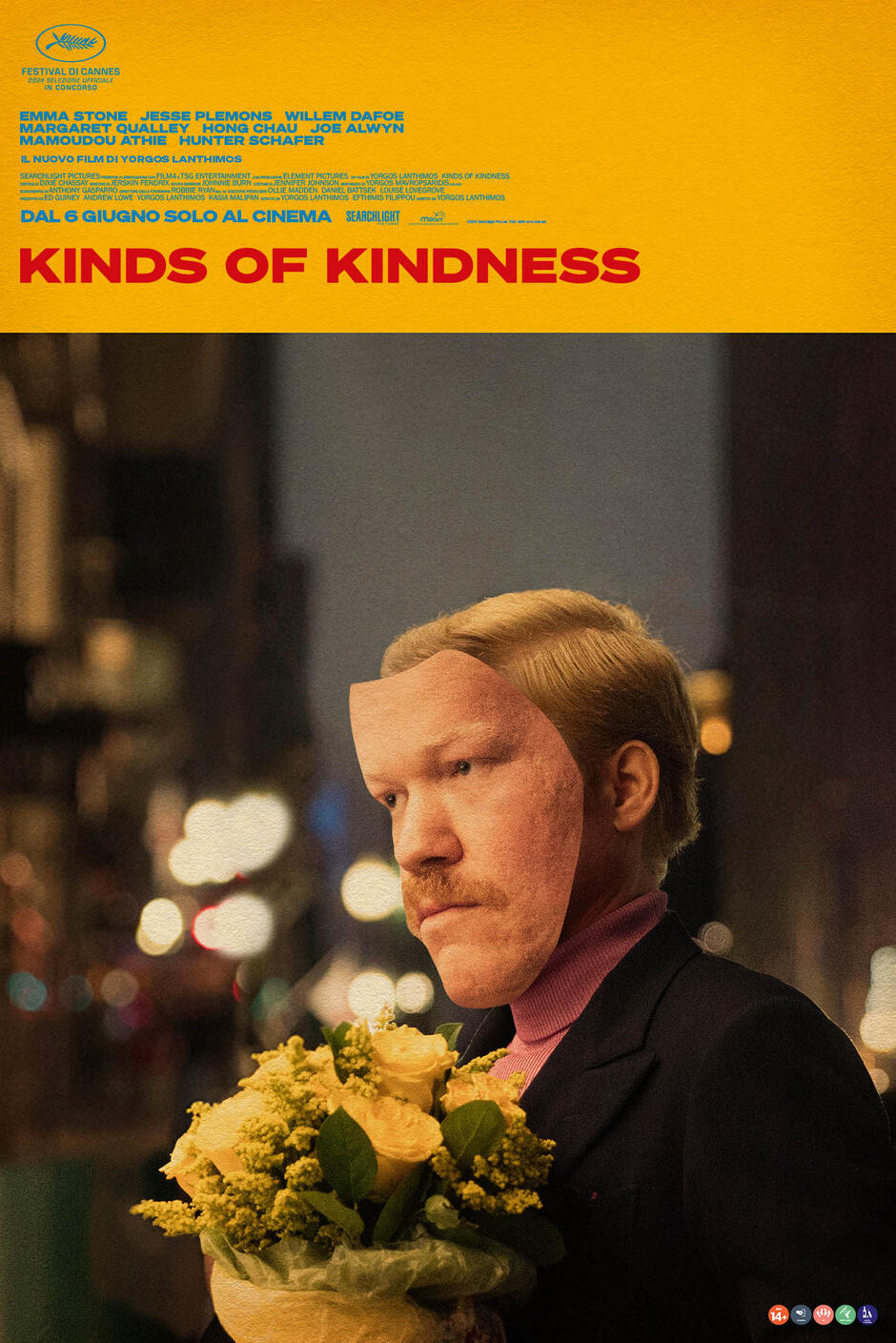 Kinds of Kindness di Yorgos Lanthimos - Poster Personaggio di Jesse Plemons