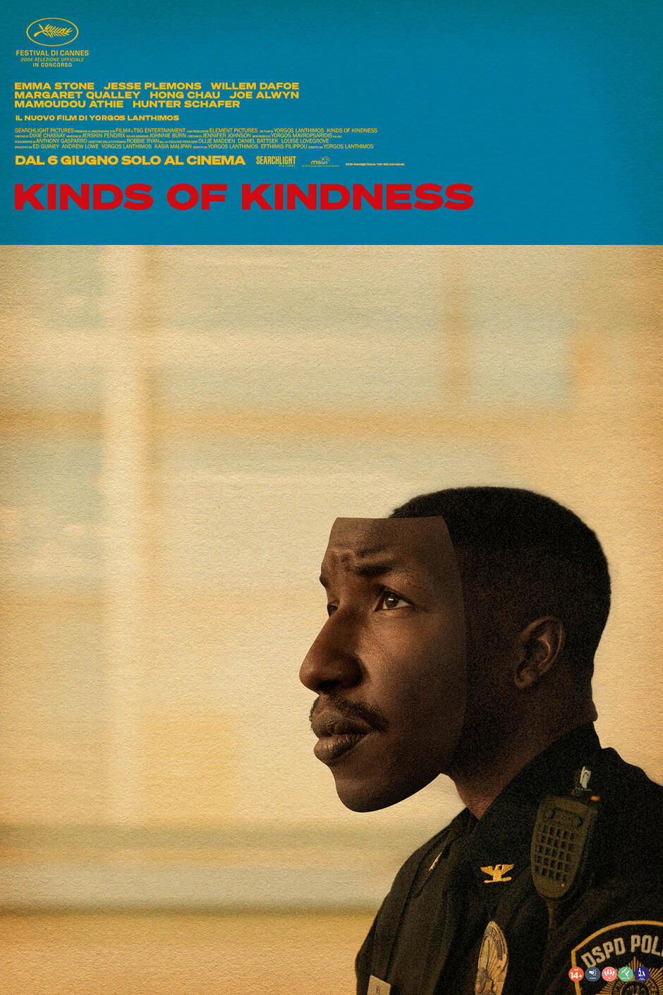 Kinds of Kindness di Yorgos Lanthimos - Poster Personaggio di Mamoudou Athie