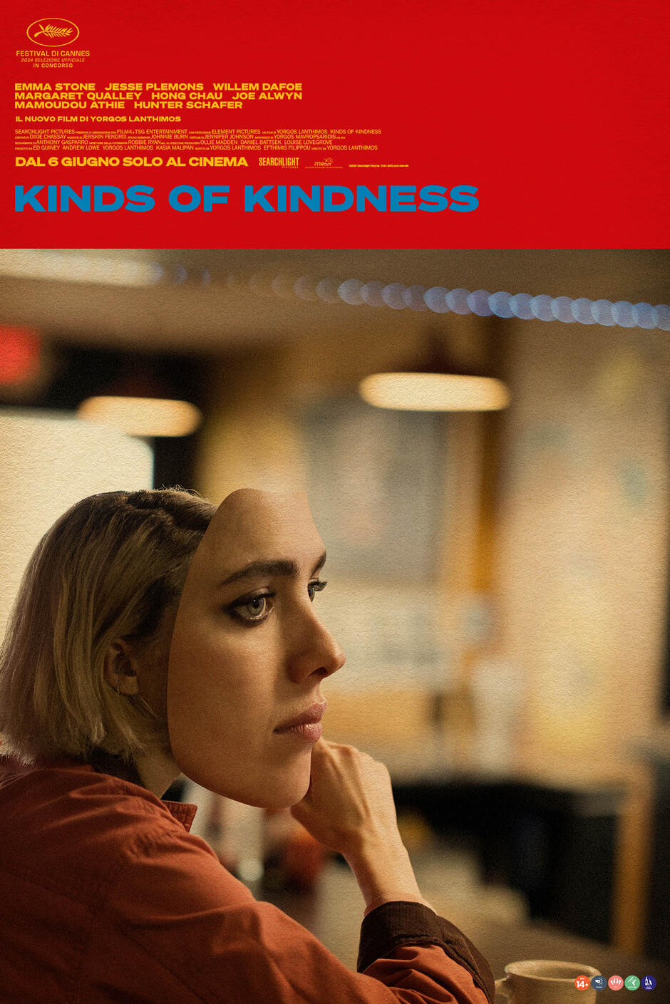 Kinds of Kindness di Yorgos Lanthimos - Poster Personaggio di Margaret Qualley