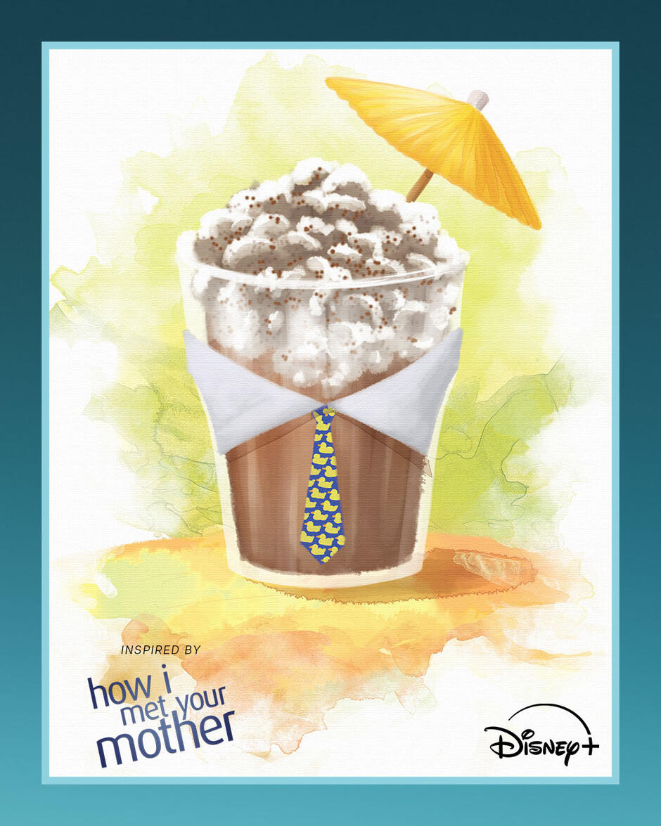 Il gelato ispirato a The Bear di FX: Boccale di gelato alla nocciola con panna montata