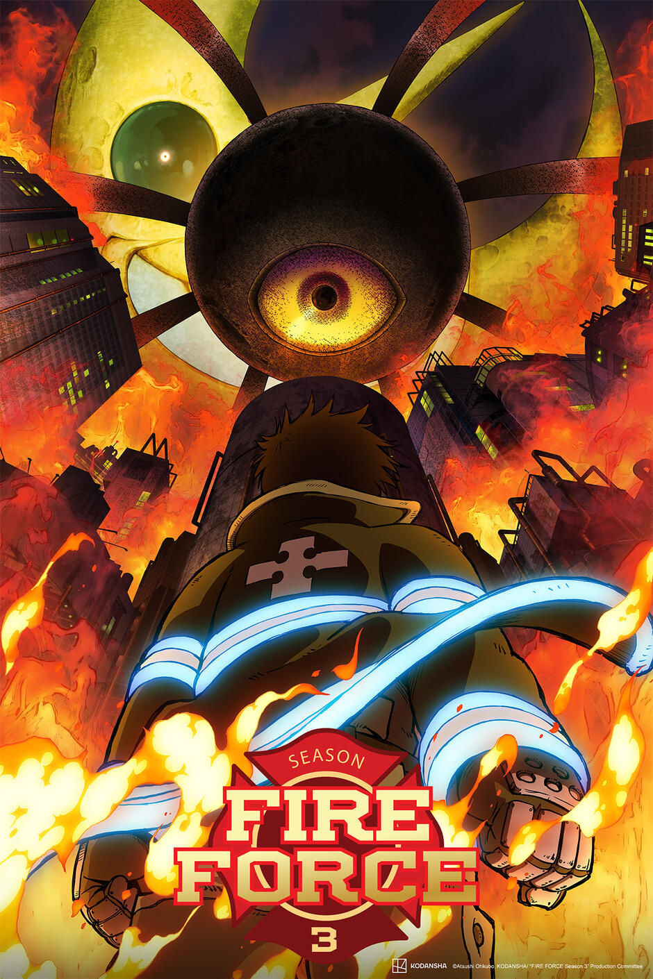 Fire Force Stagione 3 - Key Art