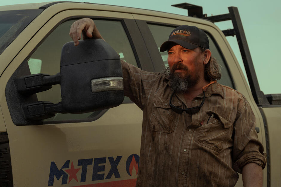 James Jordan come Dale in Landman 1x05