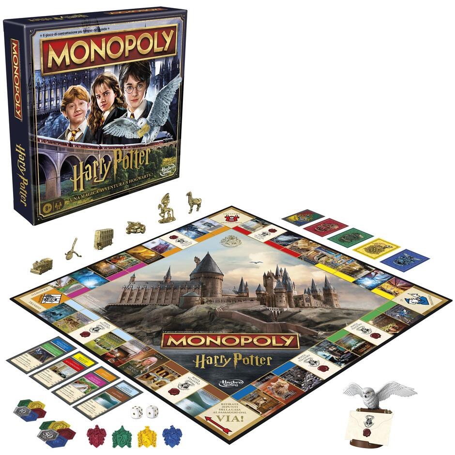 Back To Hogwarts 2024-Monopoly edizione Harry Potter