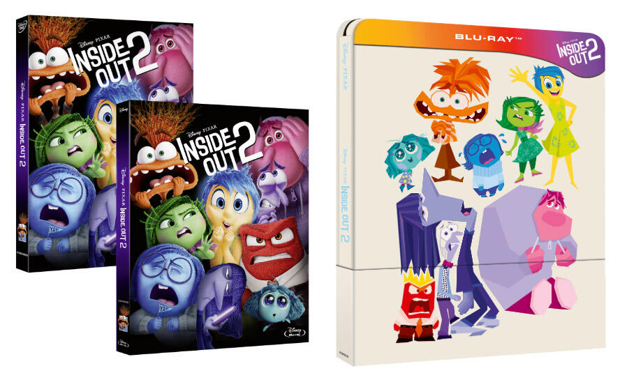 Inside Out 2 in DVD e Blu-ray
