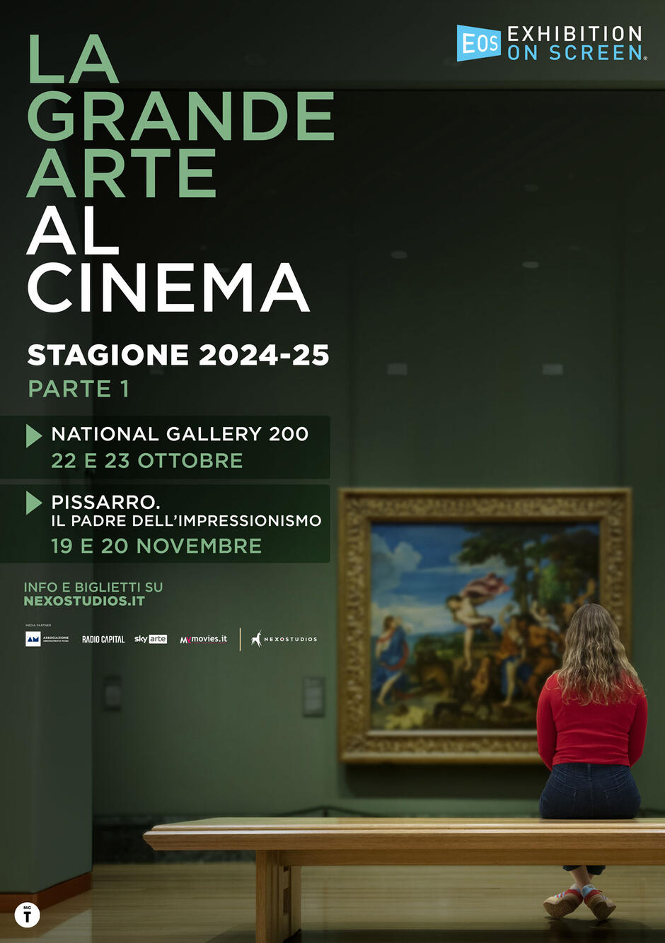 La Grande Arte al Cinema di Nexo Studios con National Gallery 200 e Pissarro. Il Padre dell'impressionismo - Poster verticale