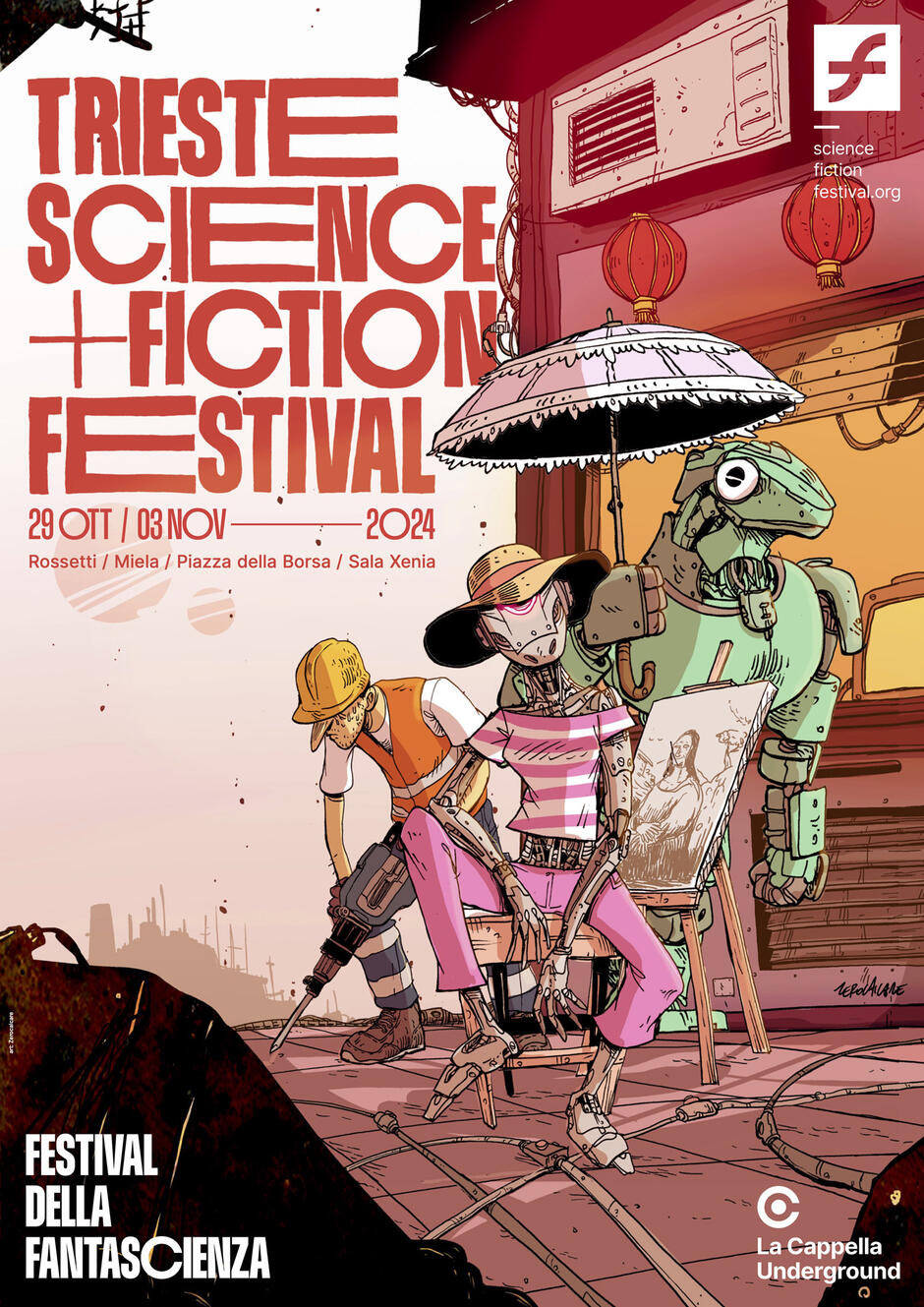 Trieste Science+Fiction Festival 2024 - Poster verticale