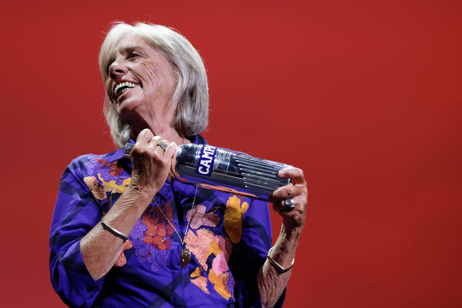 Alla scenografa Paola Comencini il Premio Campari Passion For Film 2024 - foto dalla consegna del premio a Venezia 81 il 6 settembre 2024