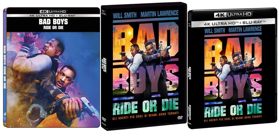Bad Boys Ride or Die in DVD, Blu-ray, 4K