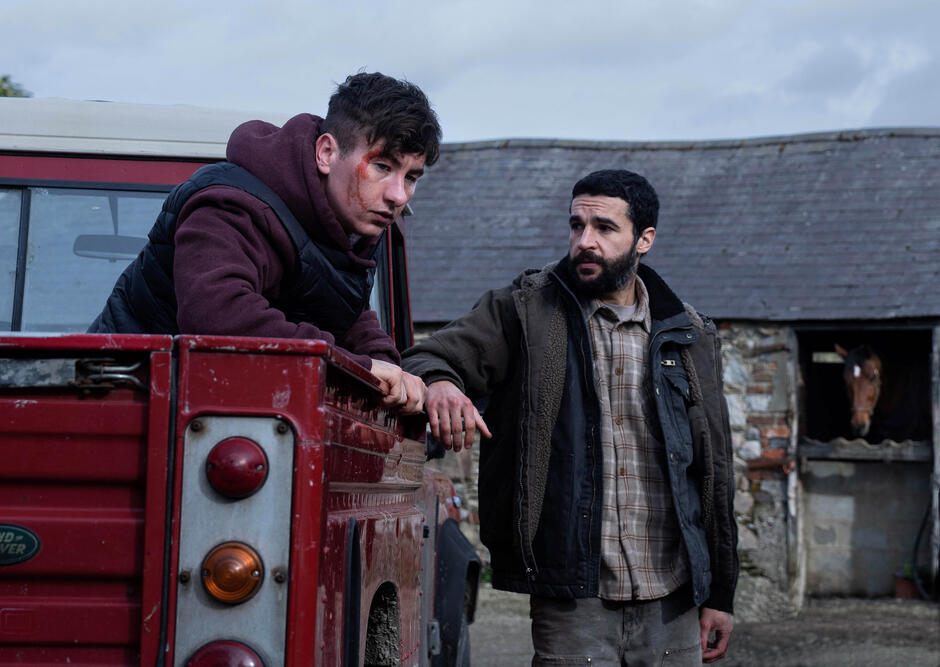 Barry Keoghan e Christopher Abbott in Bring Them Down