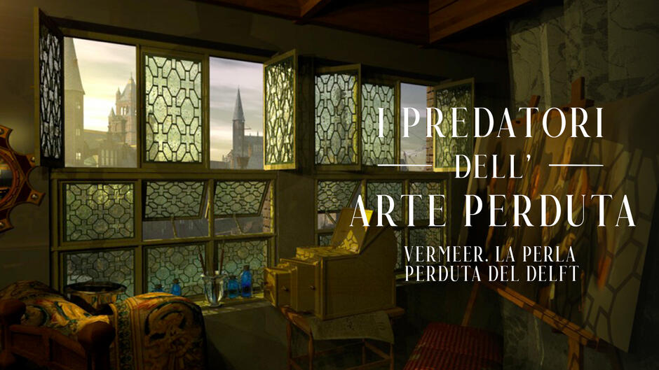 I predatori dell'arte perduta - Poster Stagione 2, episodio 9: Vermeer. La perla perduta del Delft
