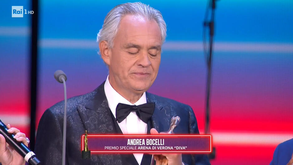 Andrea Bocelli ai TIM Music Awards 2024, 13 settembre 2024