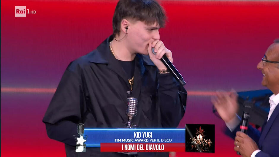 Kid Yugi ai TIM Music Awards 2024, 13 settembre 2024