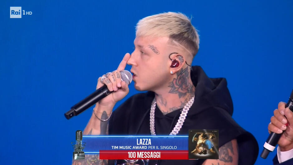 Lazza ai TIM Music Awards 2024, 14 settembre 2024