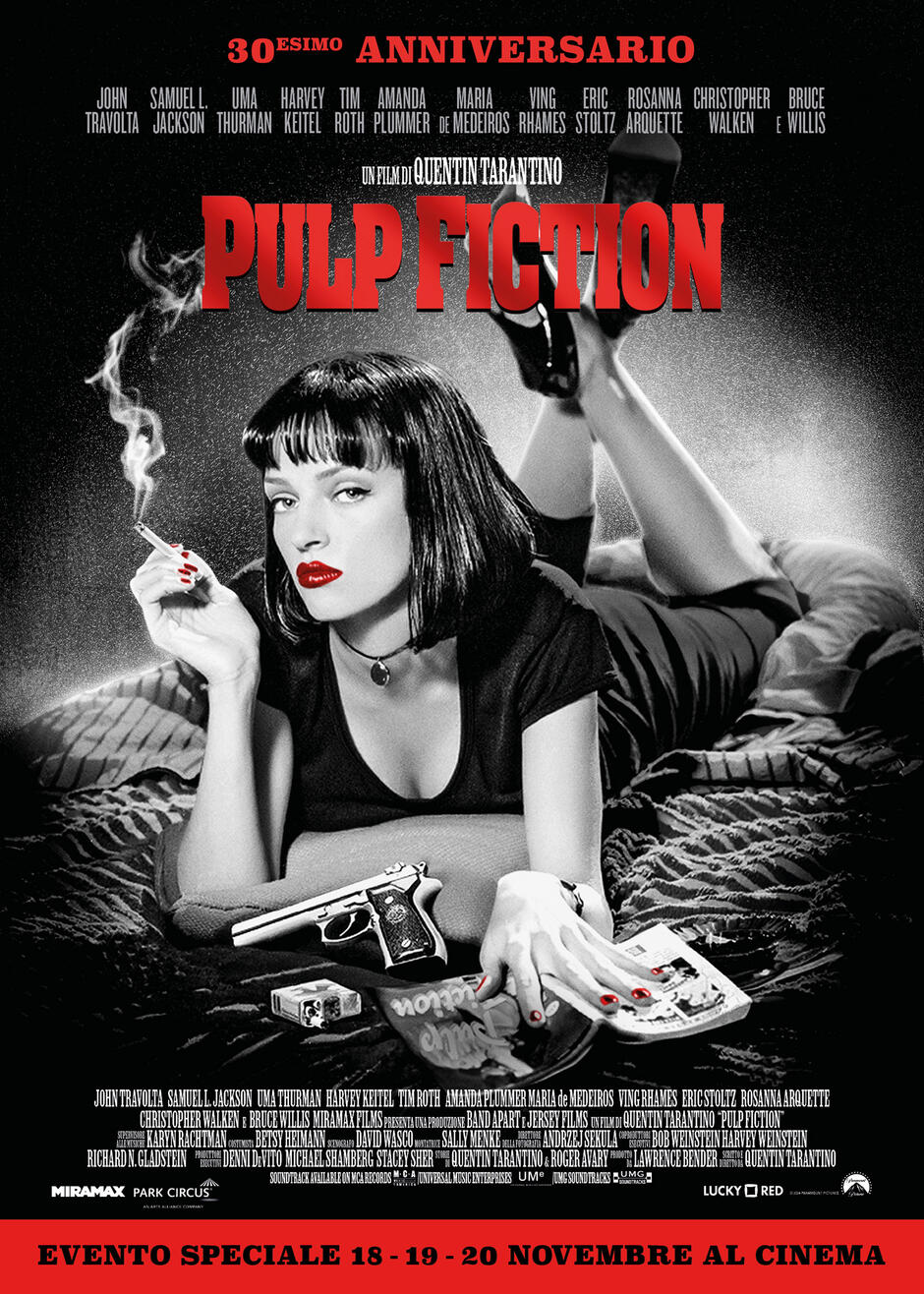 Pulp Fiction - Poster 30o Anniversario