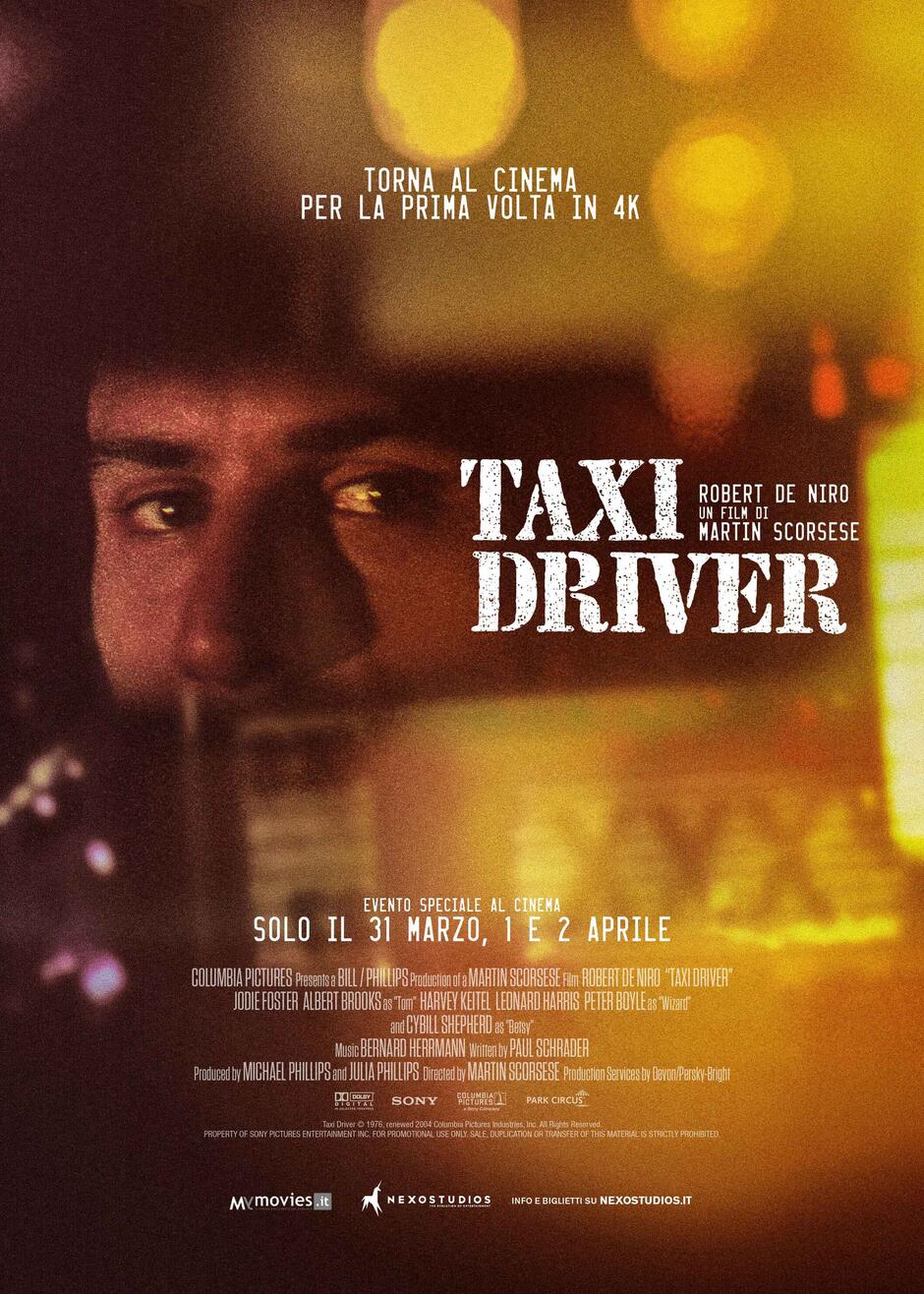 Taxi Driver di Martin Scorsese - Poster cinema 2025