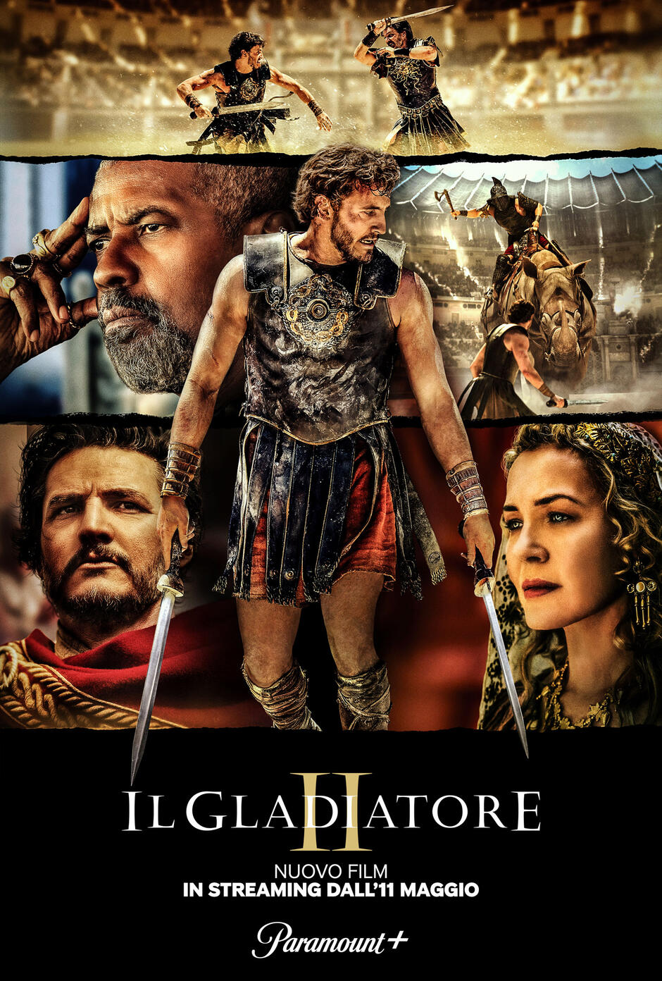 Il Gladiatore II - Poster Paramount+