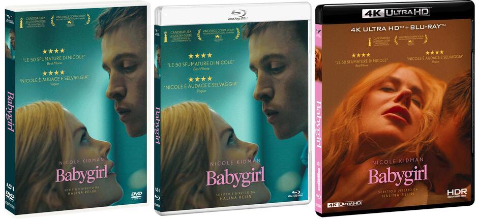 Babygirl di Halina Reijn in DVD, Blu-ray
