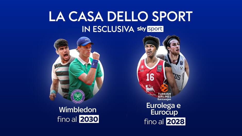 Sky Sport 2025 - nuove acquisizioni