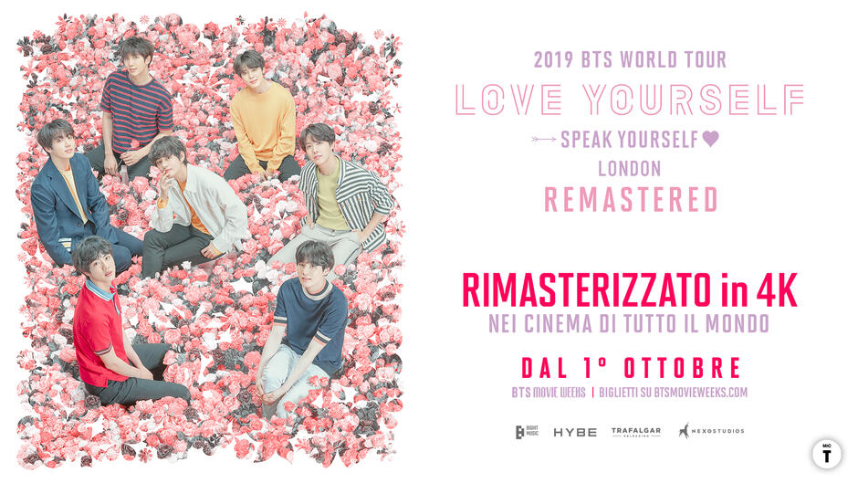 BTS 2019: World Tour 'Love Yourself: Speak Yourself' London Remastered - Poster orizzontale