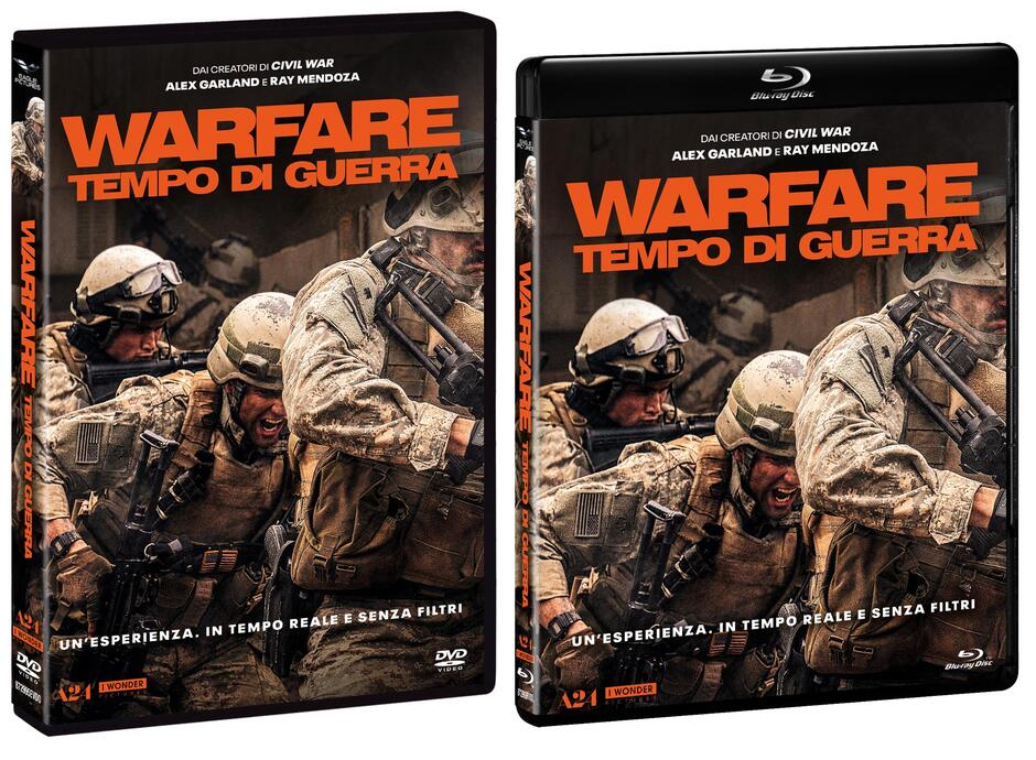 Warfare - Tempo Di Guerra di Alex Garland in DVD e Blu-ray
