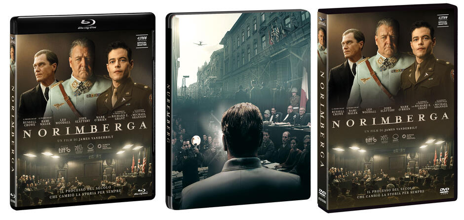 Norimberga di James Vanderbilt in DVD, Blu-ray e 4K