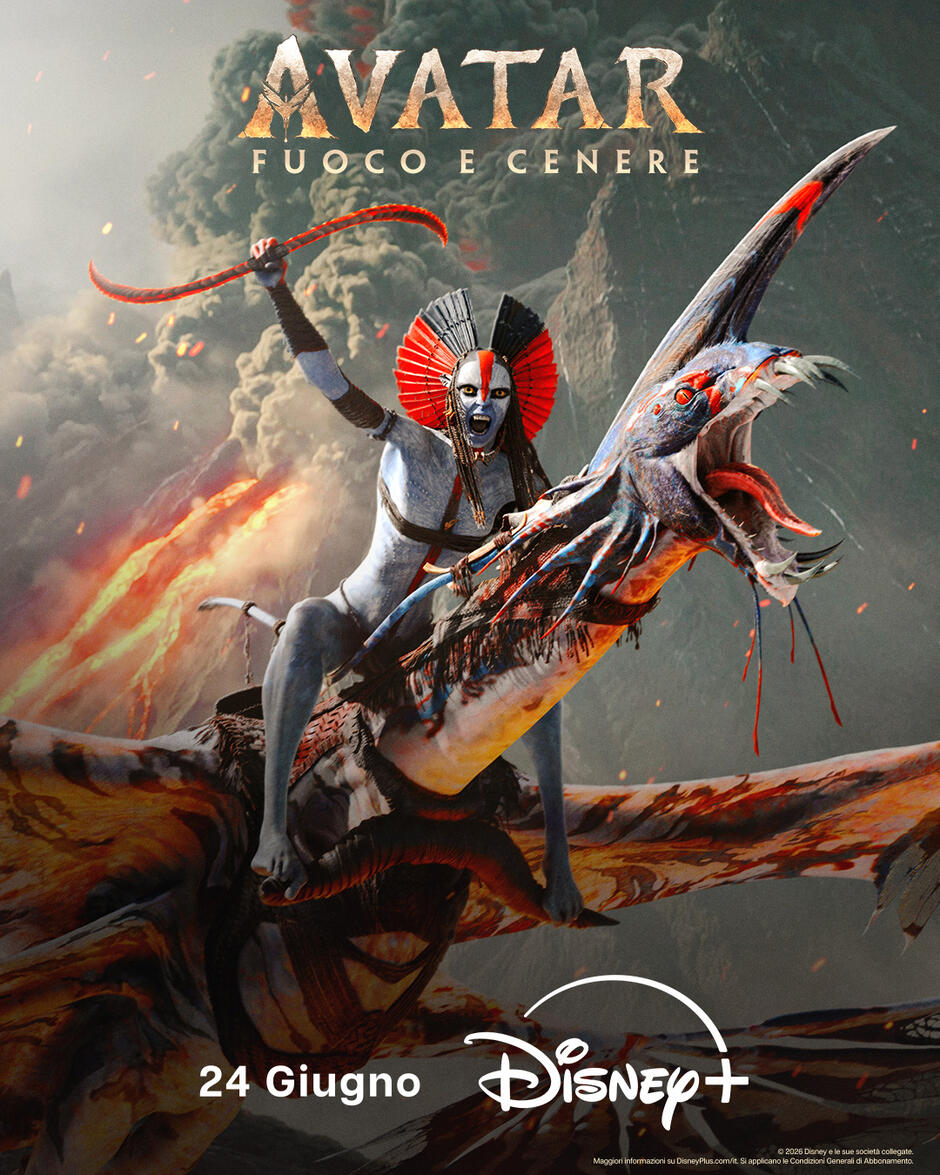 Avatar Fuoco e Cenere - Poster Disney+