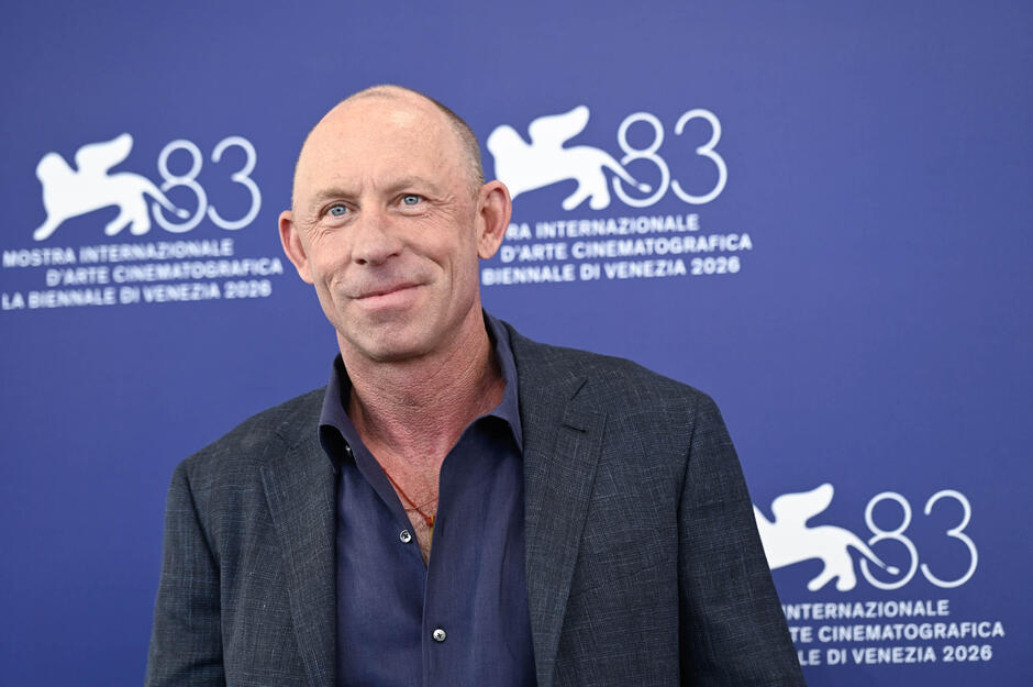 Jim Morrison al photocall del film Everest: The Other Side al Festival del Cinema di Venezia 83, giovedì 3 settembre 2026