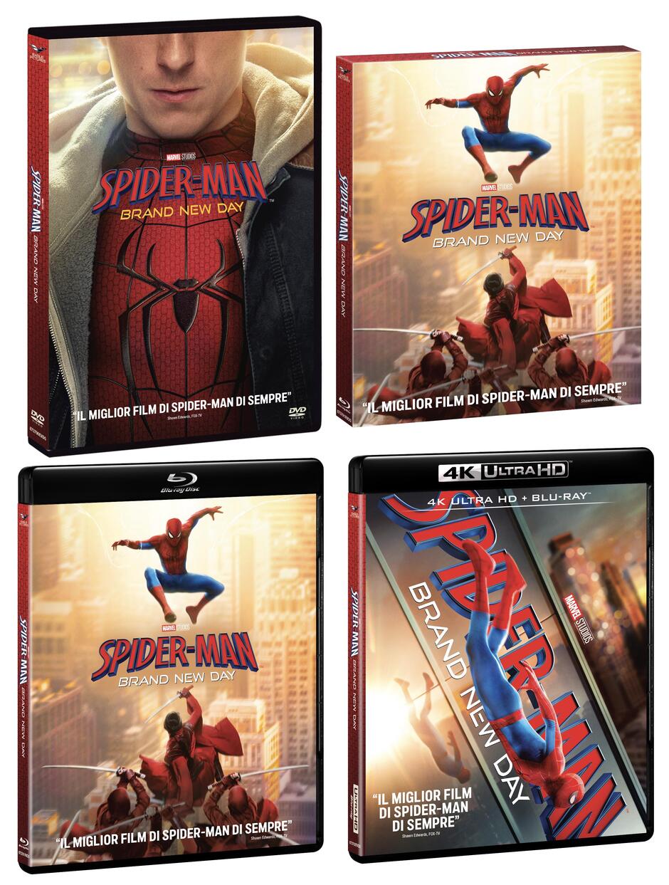 Spider-Man Brand New Day in DVD e Bluray