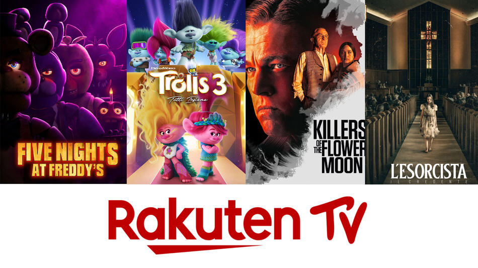 Rakuten TV - selezione uscite tvod Gennaio 2024
