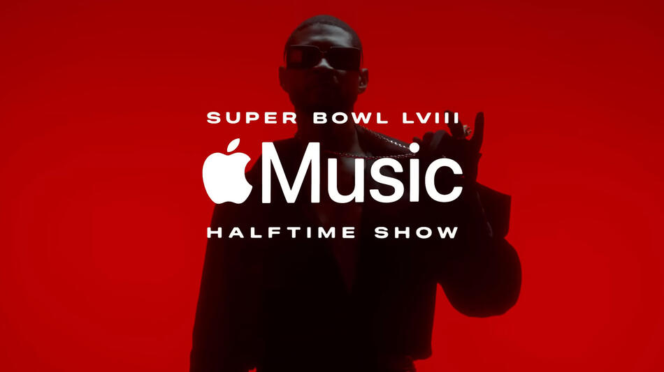 Apple Music presenta l'Halftime Show del Super Bowl LVIII con Usher