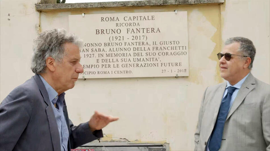 Storie della Shoah in Italia. I Giusti - Fantera-targa