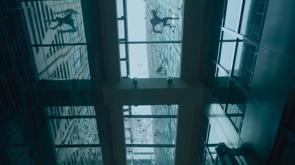 A Quiet Place Giorno 1, scena da trailer