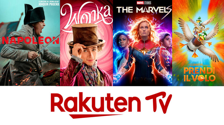 Rakuten TV uscite Febbraio 2024