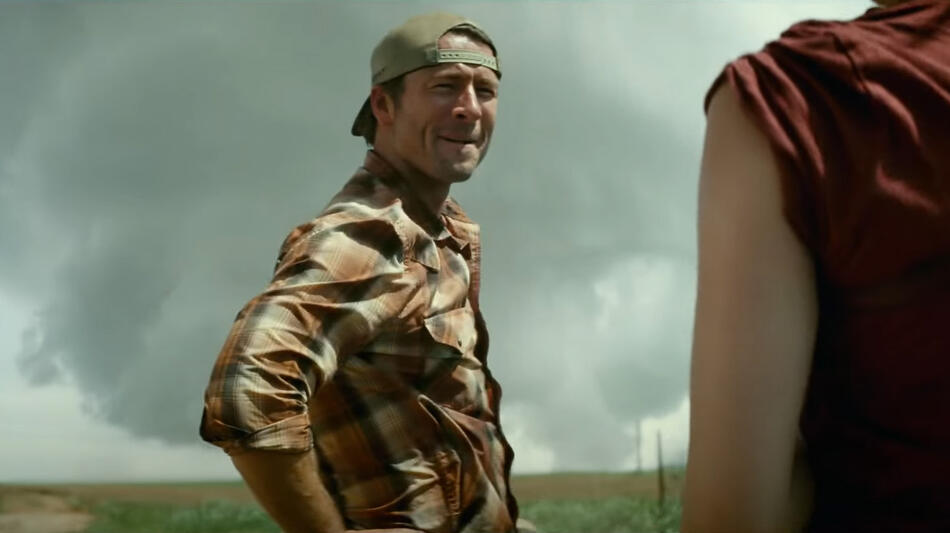 Twisters di Lee Isaac Chung, scena da trailer