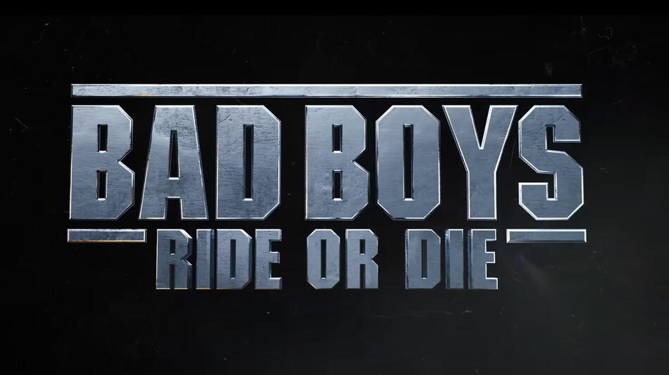 Bad Boys Ride or Die, poster logo wide