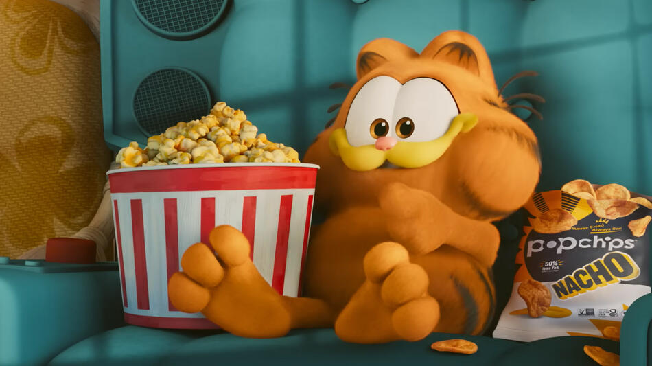 Garfield Una missione gustosa, scena da trailer del film di Mark Dindal