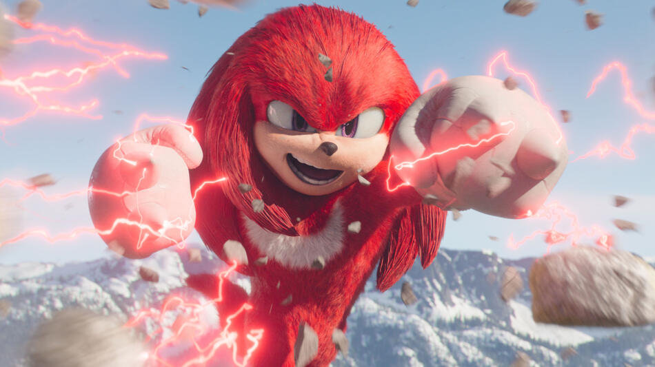 Knuckles (voce di Idris Elba) in Knuckles, episodio 1, stagione 1