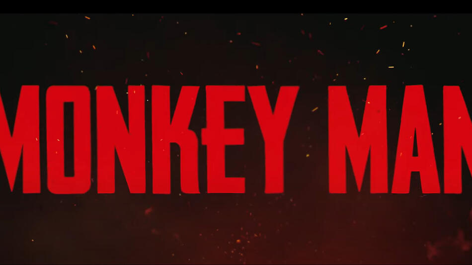 Monkey Man di Dev Patel, logo da trailer